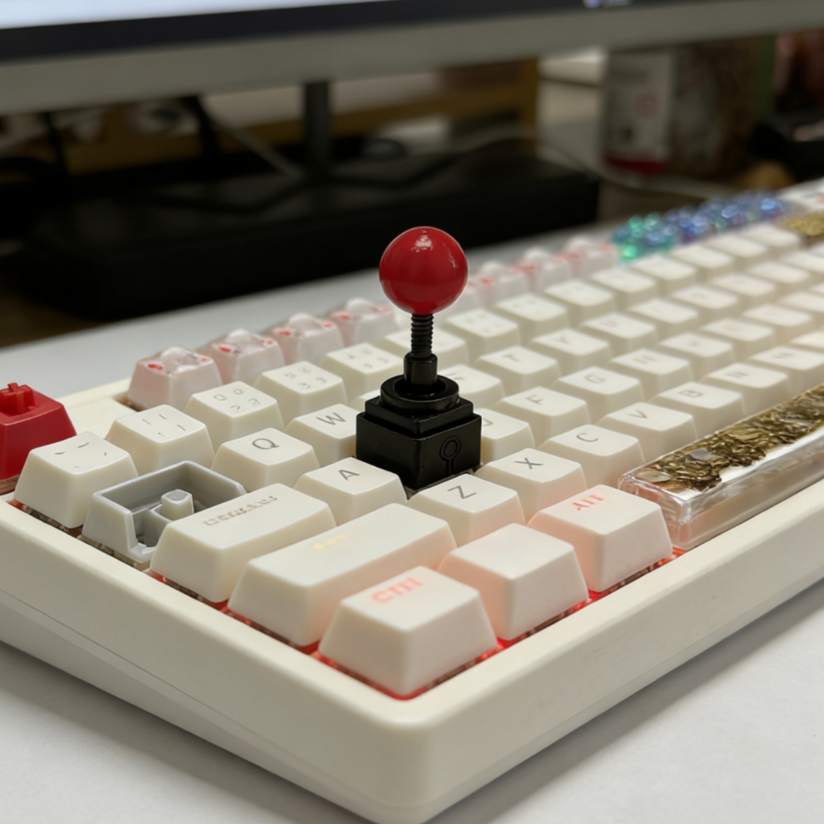 Gaming Accessories Retro - NEW Artisan Keycaps Game Rocker Control