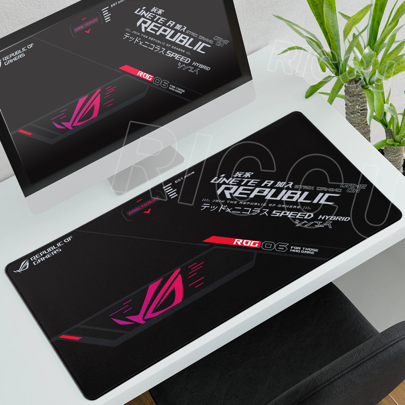 Gaming Accessories Asus - ASUS Xxl Mouse Mat Republic of