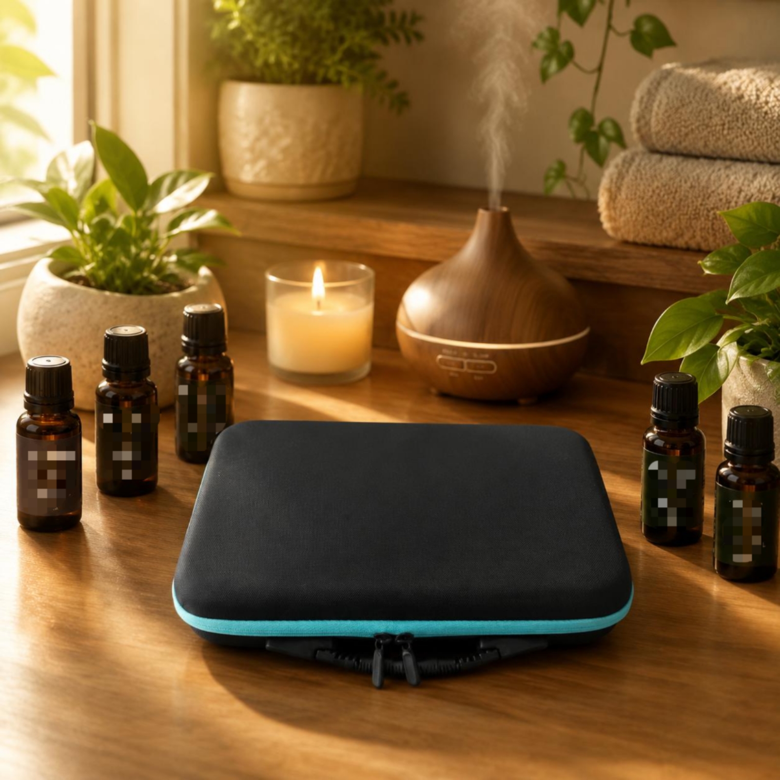 Case Mesh Panel - Essential Oil Storage Case Hard Shell