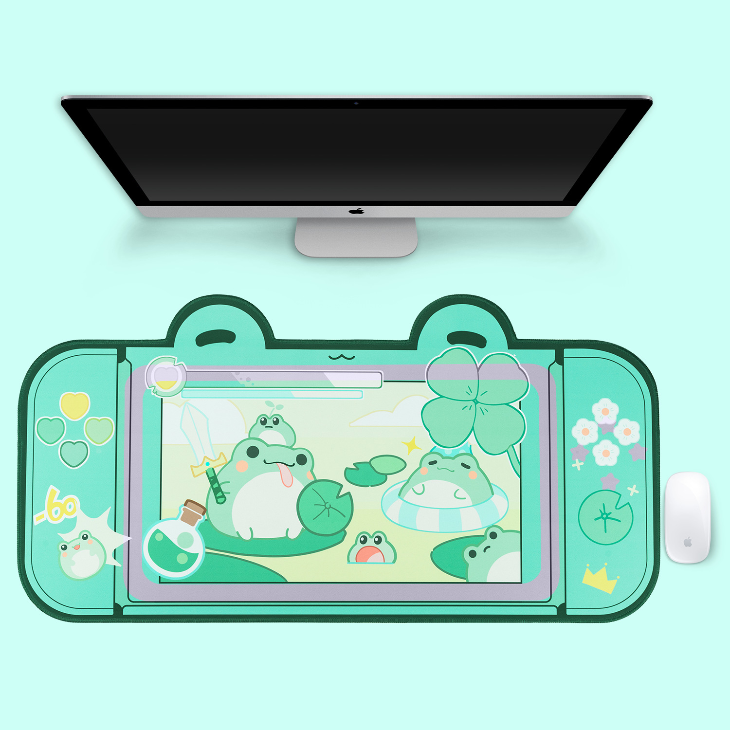 Gaming Accessories For Desk - Extra Large Kawaii Gaming Mouse Pad