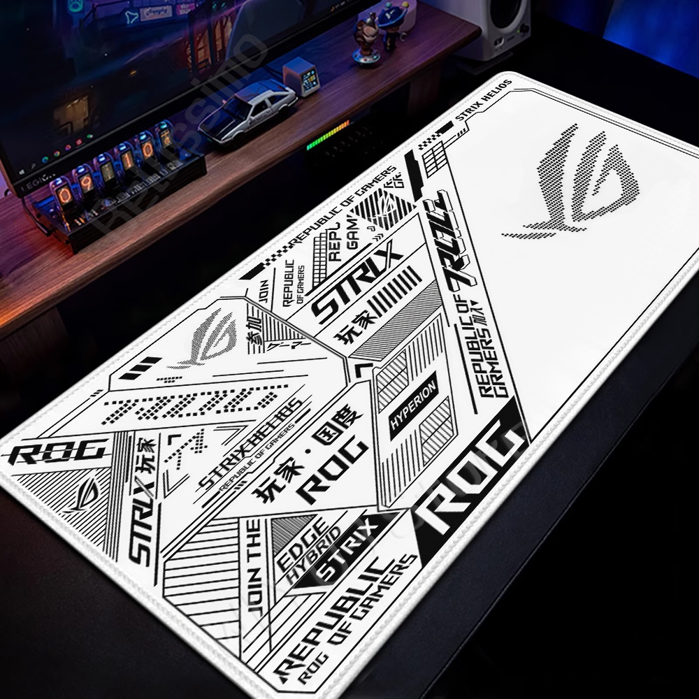 Gaming Accessories Asus - Gamer Black Mousepad ROG ASUS Mouse