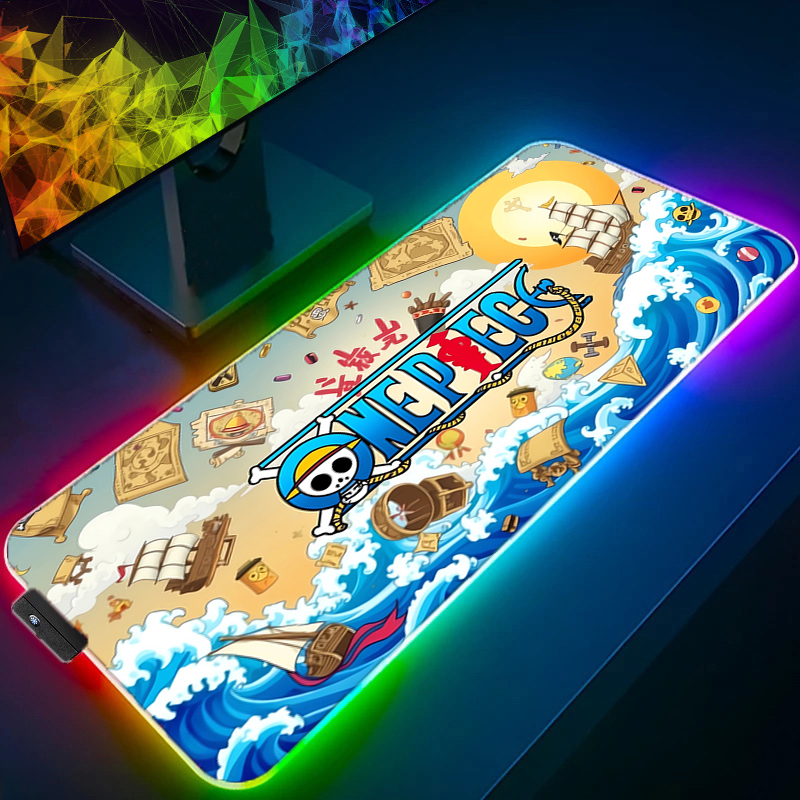 Gaming Accessories Led - RGB Mouse Pad durable Lockedge Backlight