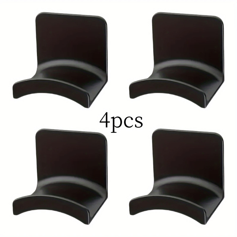 4Pcs Black Adhesive Headphone  - Gaming Accessories For Desk ulasan dan harga