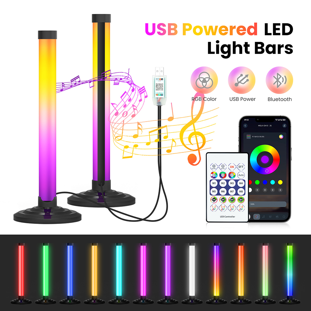 2 4 Light RGB Kit Smart LED Fl - Gaming Accessories Led ulasan dan harga