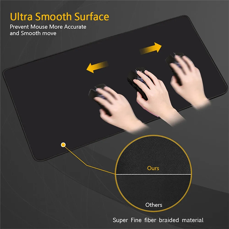 Mouse Pad Laptop Rubber Extend - Gaming Accessories For Desk ulasan dan harga