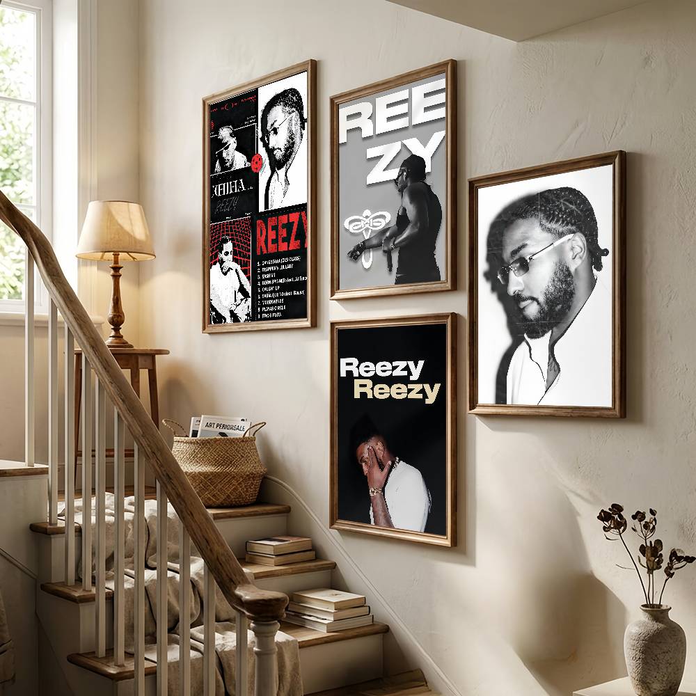 Rapper R-Reezy Music Poster Fo - Gaming Accessories Wall ulasan dan harga