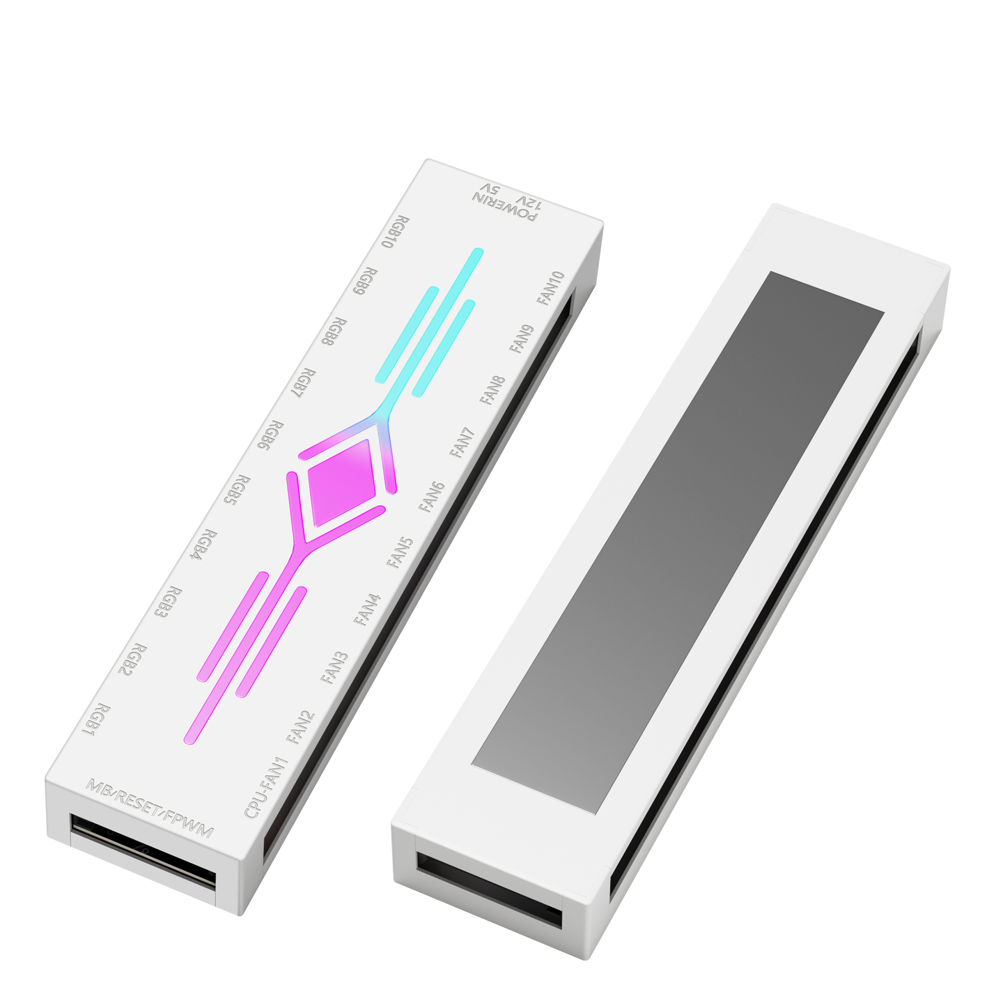 ICE Whale K10 1 to 10 PWM&ARGB - Fan Hub Rgb Controller ulasan dan harga