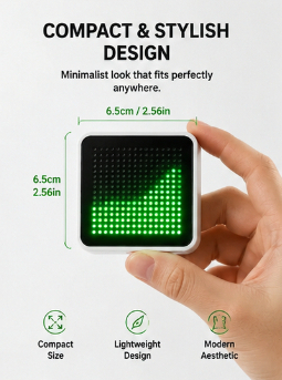 LED Fluid Simulation Desktop O - Gaming Accessories Led ulasan dan harga