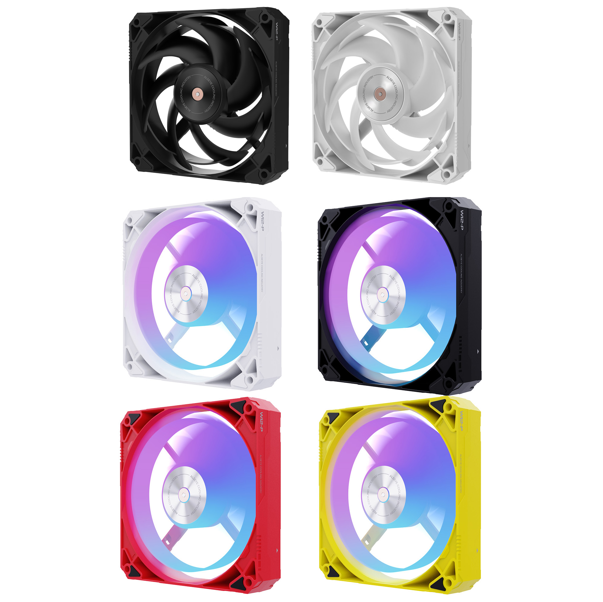 ALSEYE W12P 12CM Case cooling  - Fan Hub Rgb Controller ulasan dan harga