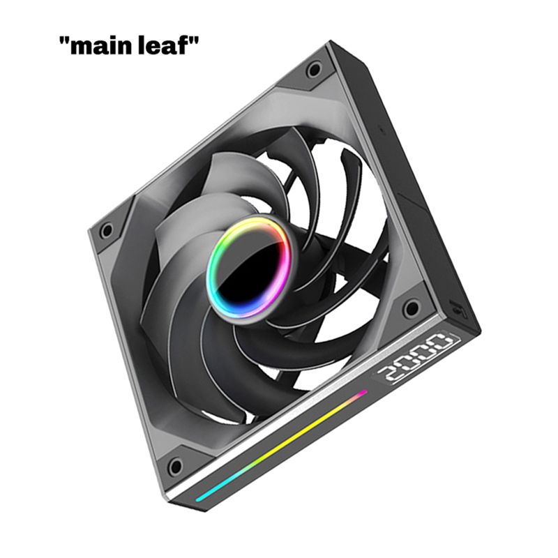 120Mm Digital Display ARGB Lig - Fan Hub Rgb Controller ulasan dan harga