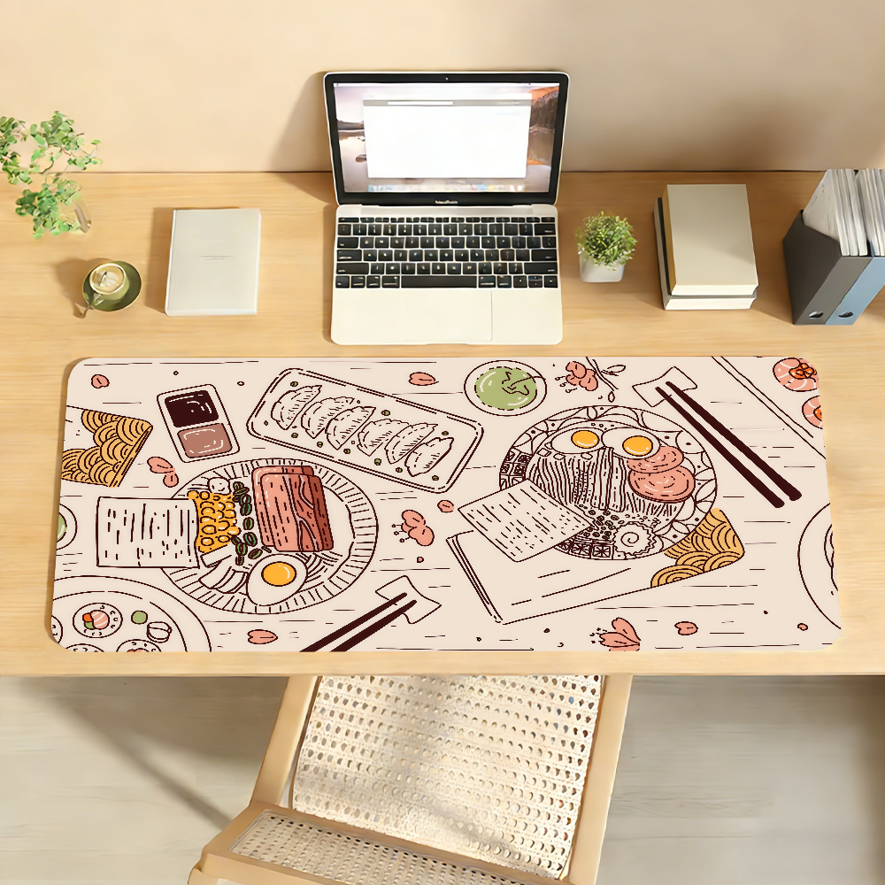 Retro Japanese Ramen Mouse Pad - Gaming Accessories Retro ulasan dan harga