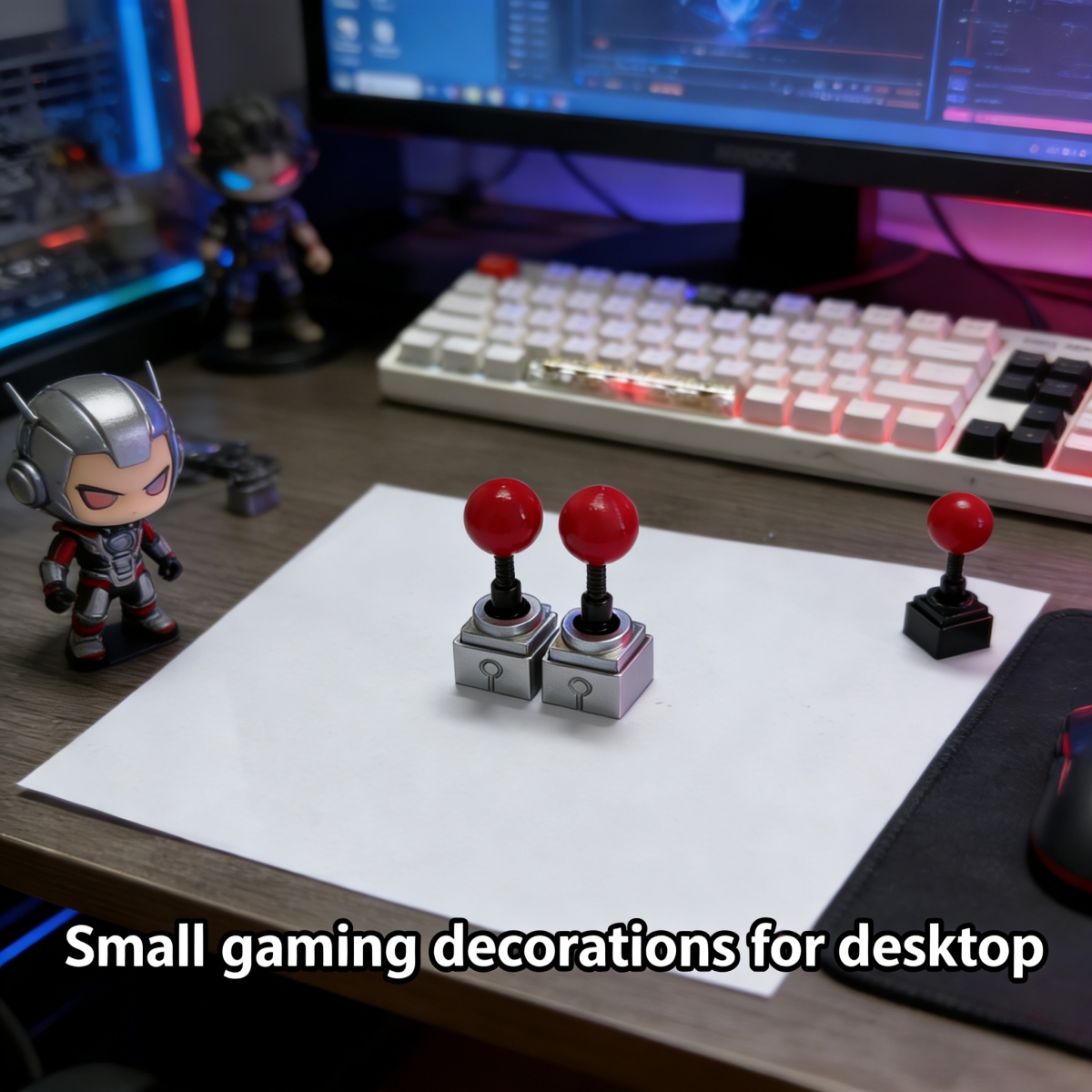 NEW Artisan Keycaps Game Rocke - Gaming Accessories Retro ulasan dan harga