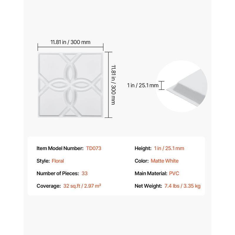 Mattet White Three-Dimensional - Gaming Accessories Wall ulasan dan harga