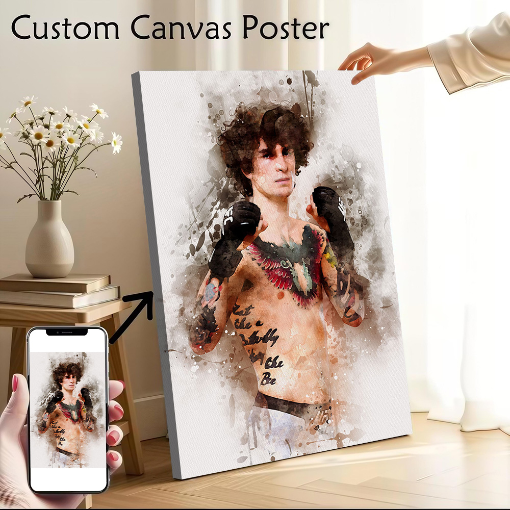 Sean O Malley Canvas Wall Arts - Gaming Accessories Wall ulasan dan harga