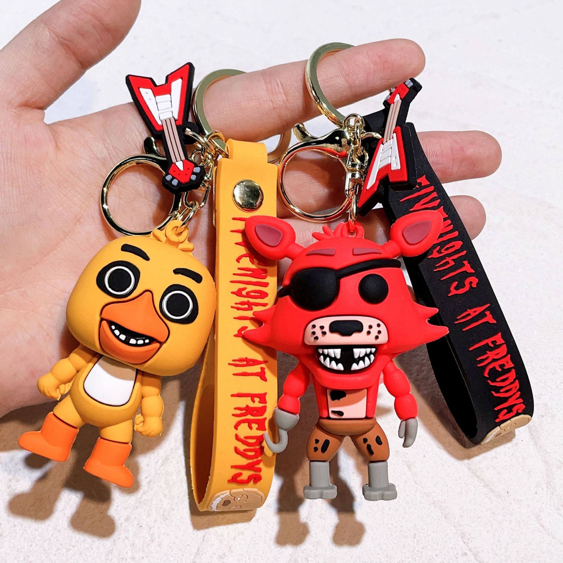 FNAF Game Keychains Anime Acti - Gaming Accessories Toys ulasan dan harga