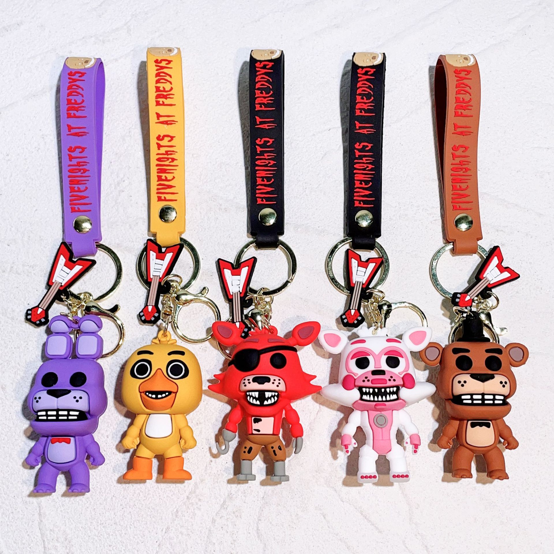 FNAF Game Keychains Anime Acti - Gaming Accessories Toys ulasan dan harga