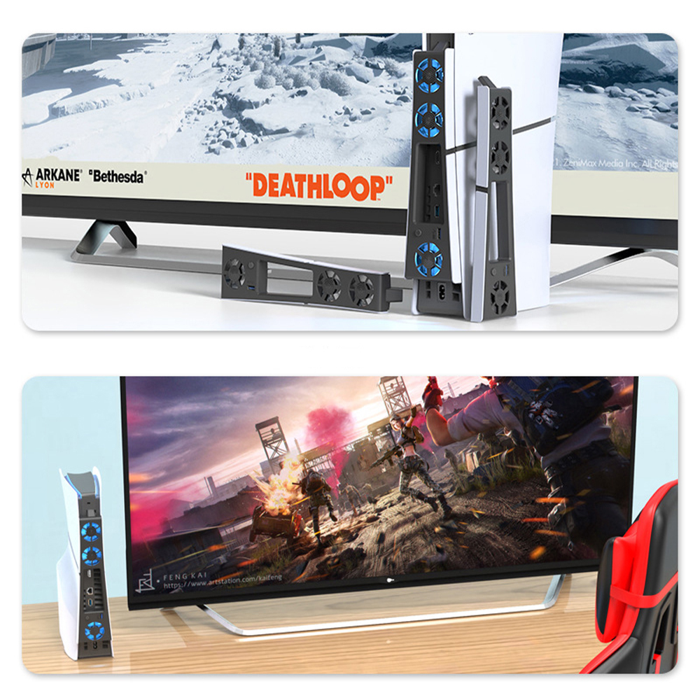 Gaming Cooler Fan Efficient Co - Gaming Accessories Led ulasan dan harga