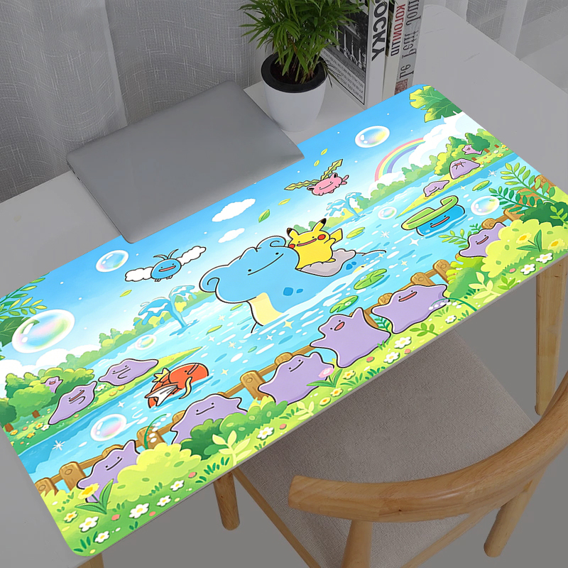 Mouse Pad Pokemon Pikachu Anim - Gaming Accessories For Desk ulasan dan harga