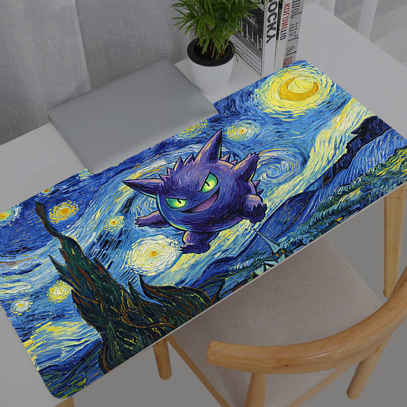 Mouse Pad Pokemon Pikachu Anim - Gaming Accessories For Desk ulasan dan harga
