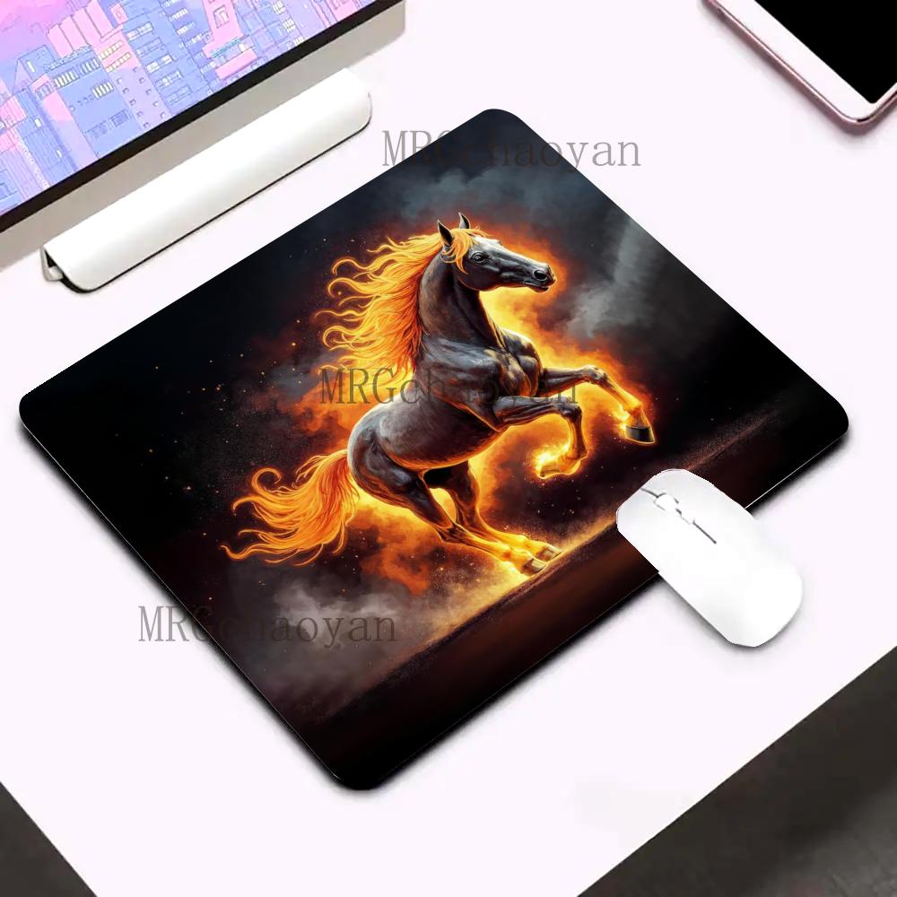 Fire Horse pattern mouse pad r - Gaming Accessories For Free Fire ulasan dan harga