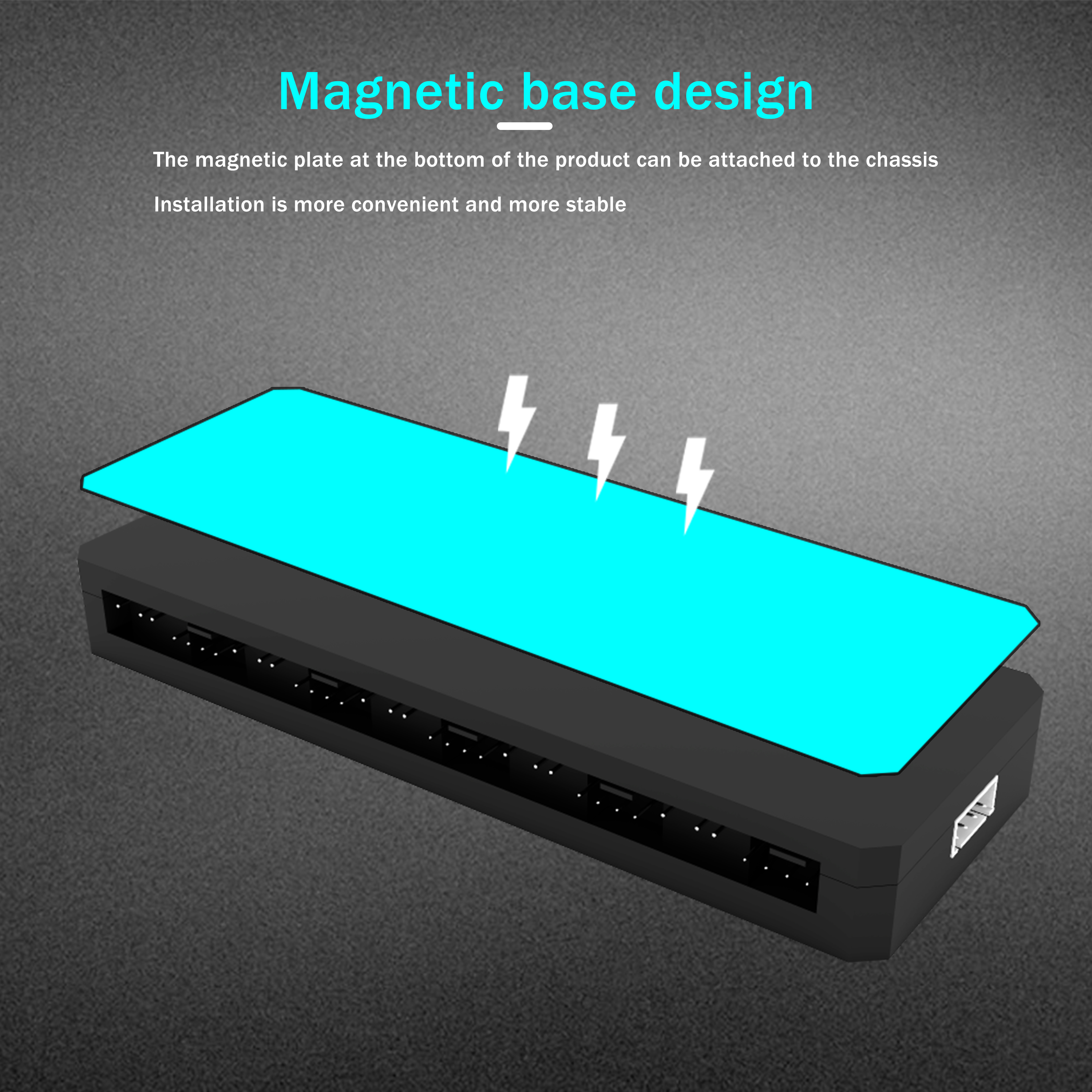10 Port ARGB PWM Fan Controlle - Fan Hub Rgb Controller ulasan dan harga