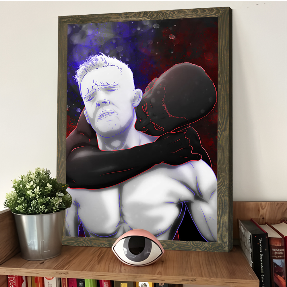 Dark Vs Light Poster Customiza - Gaming Accessories Wall ulasan dan harga