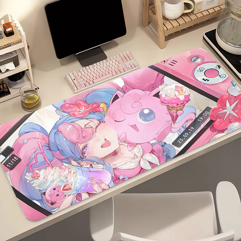 Anime Mouse Pad 90x40cm Pokemo - Gaming Accessories For Desk ulasan dan harga
