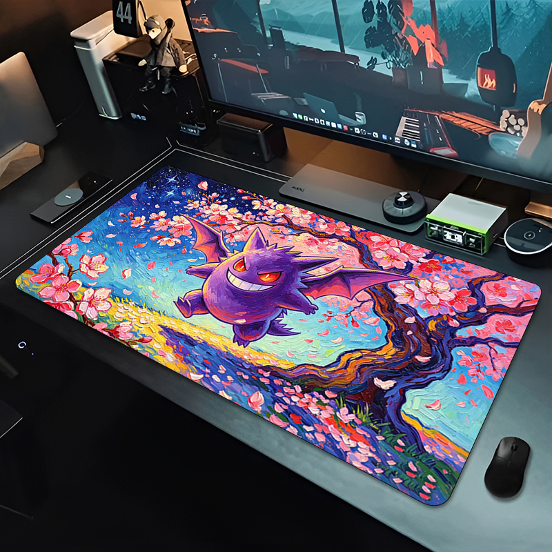 Mouse Pad sakura Gengar Gaming - Gaming Accessories For Desk ulasan dan harga