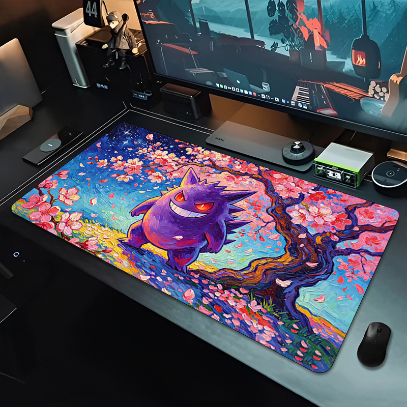 Mouse Pad sakura Gengar Gaming - Gaming Accessories For Desk ulasan dan harga