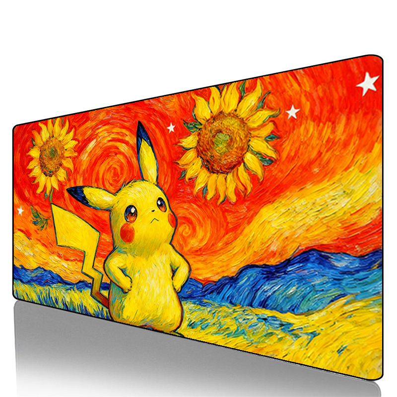 Mouse Pad Pokemon Pikachu Geng - Gaming Accessories For Desk ulasan dan harga