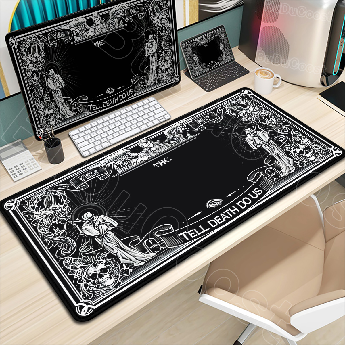 Large Mysterious Ghost Gothic  - Gaming Accessories Organizer ulasan dan harga