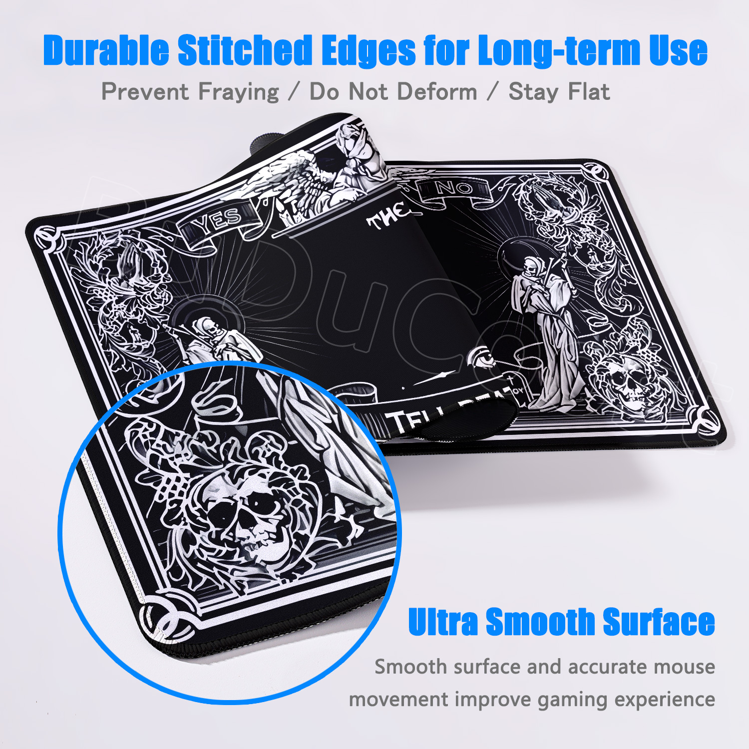 Large Mysterious Ghost Gothic  - Gaming Accessories Organizer ulasan dan harga
