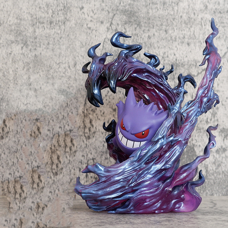 19cm Anime Pokemon Gengar Batt - Gaming Accessories Toys ulasan dan harga