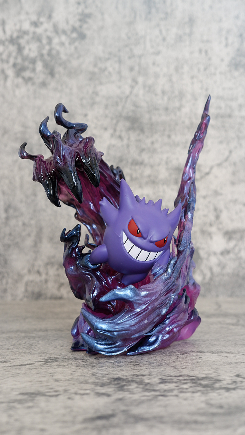 19cm Anime Pokemon Gengar Batt - Gaming Accessories Toys ulasan dan harga