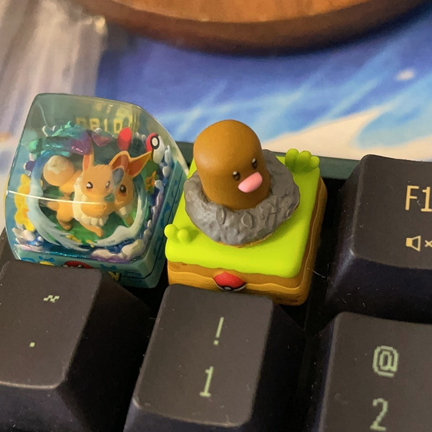 Pokemon Psyduck Rotatable Keyc - Gaming Accessories Toys ulasan dan harga