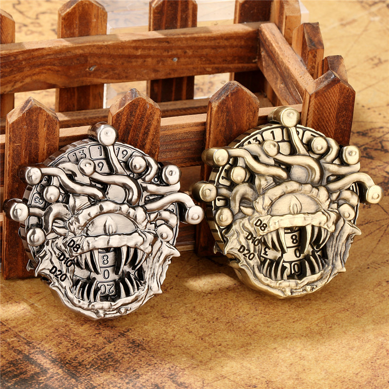 Retro Beholder Shape Metal Dic - Gaming Accessories Retro ulasan dan harga
