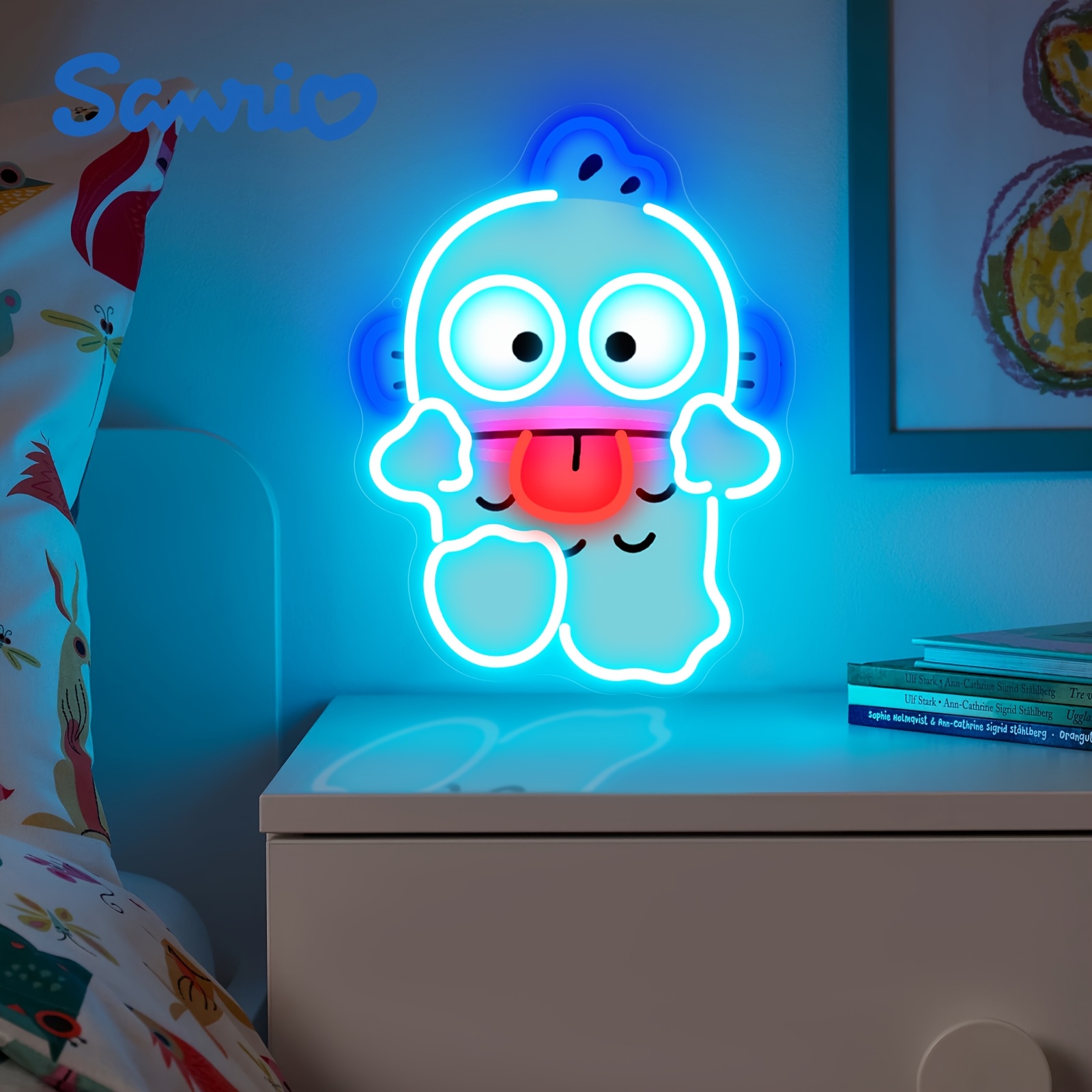 Cute Hangyodon Neon Sign USB L - Gaming Accessories Led ulasan dan harga