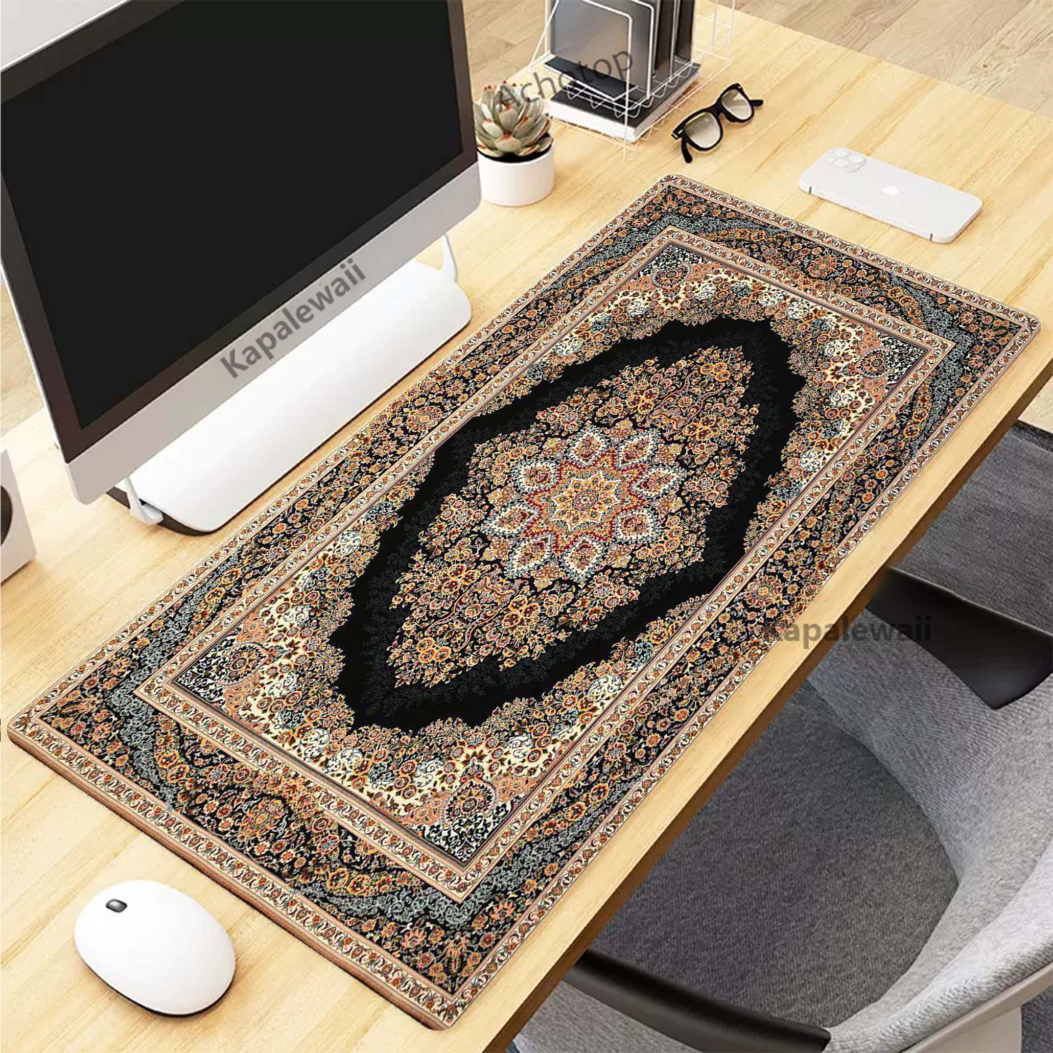 Retro Persian Carpet Mouse Pad - Gaming Accessories Retro ulasan dan harga