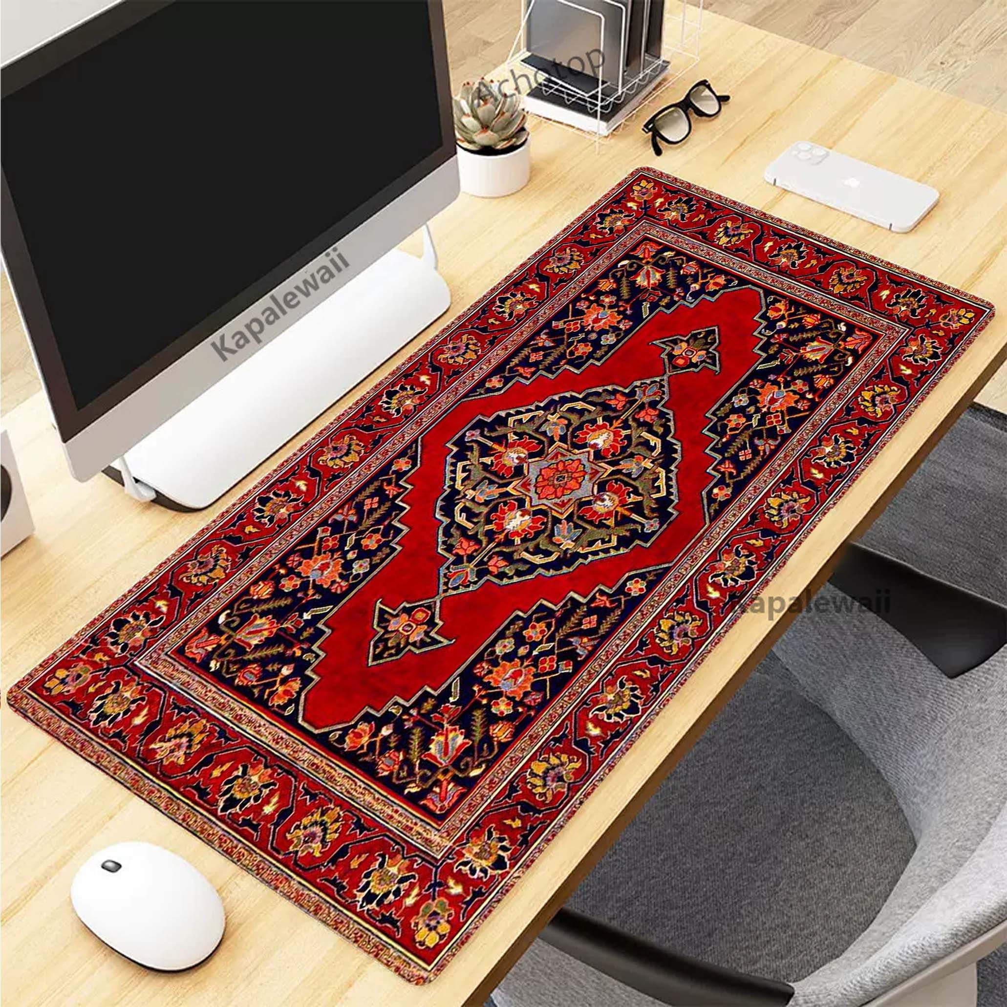 Retro Persian Carpet Mouse Pad - Gaming Accessories Retro ulasan dan harga