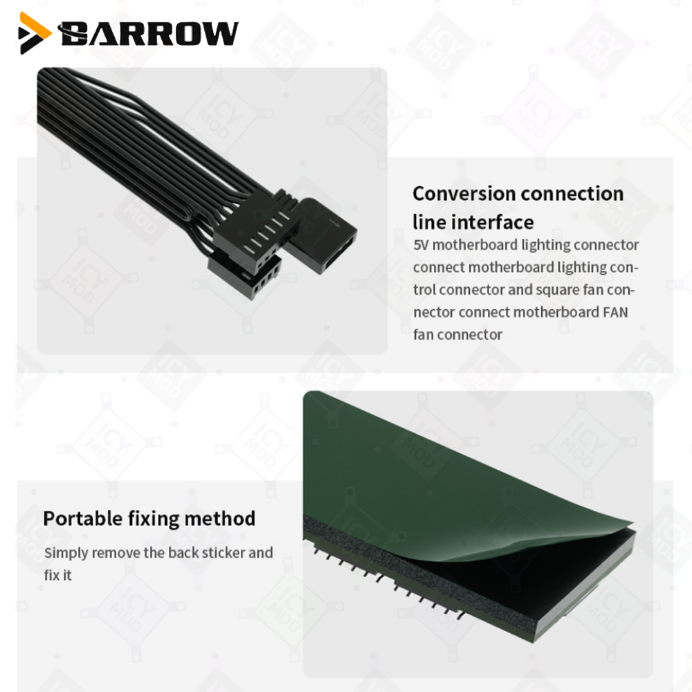 Barrow 7-Port Fan Controllers  - Fan Hub Rgb Controller ulasan dan harga