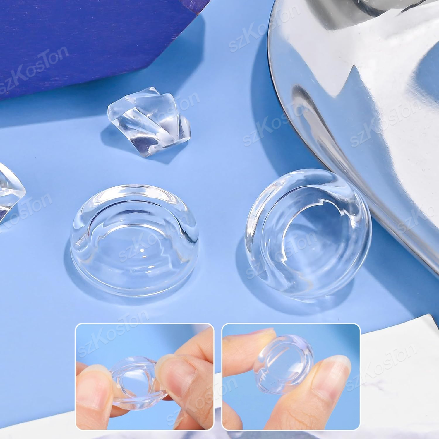 Clear Thumb Grips Caps for Swi - Gaming Accessories Nintendo Switch ulasan dan harga