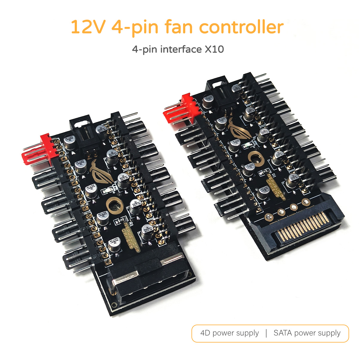 12V 4-Pin PWM Fan Controller H - Fan Hub Rgb Controller ulasan dan harga