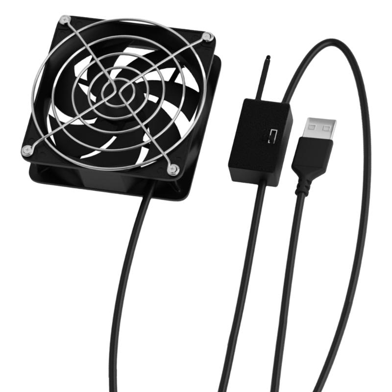 8cm USB Cooling Fan Adjustable - Fan Hub Rgb Controller ulasan dan harga