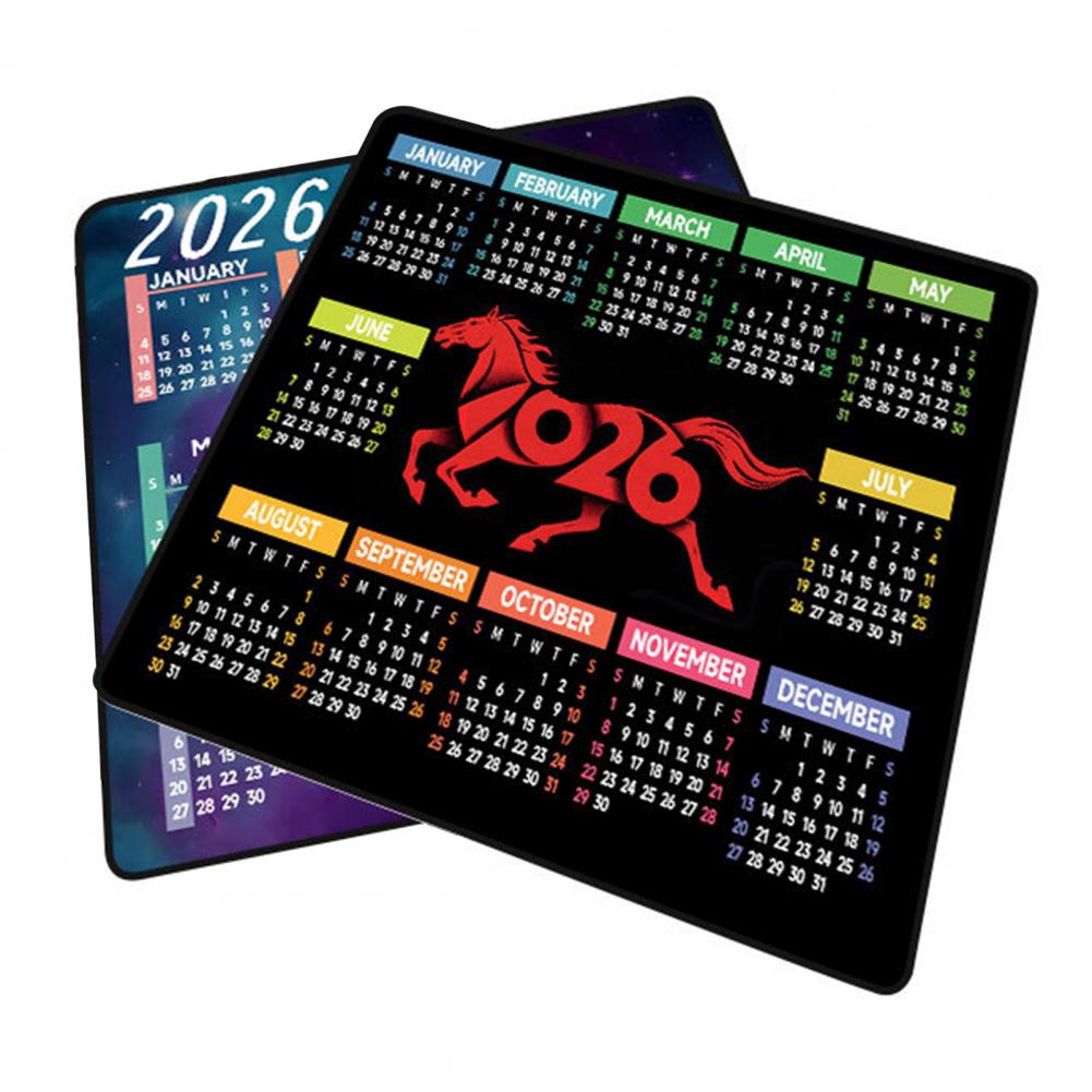 2026 Calendar Mouse Pad Waterp - Gaming Accessories For Desk ulasan dan harga