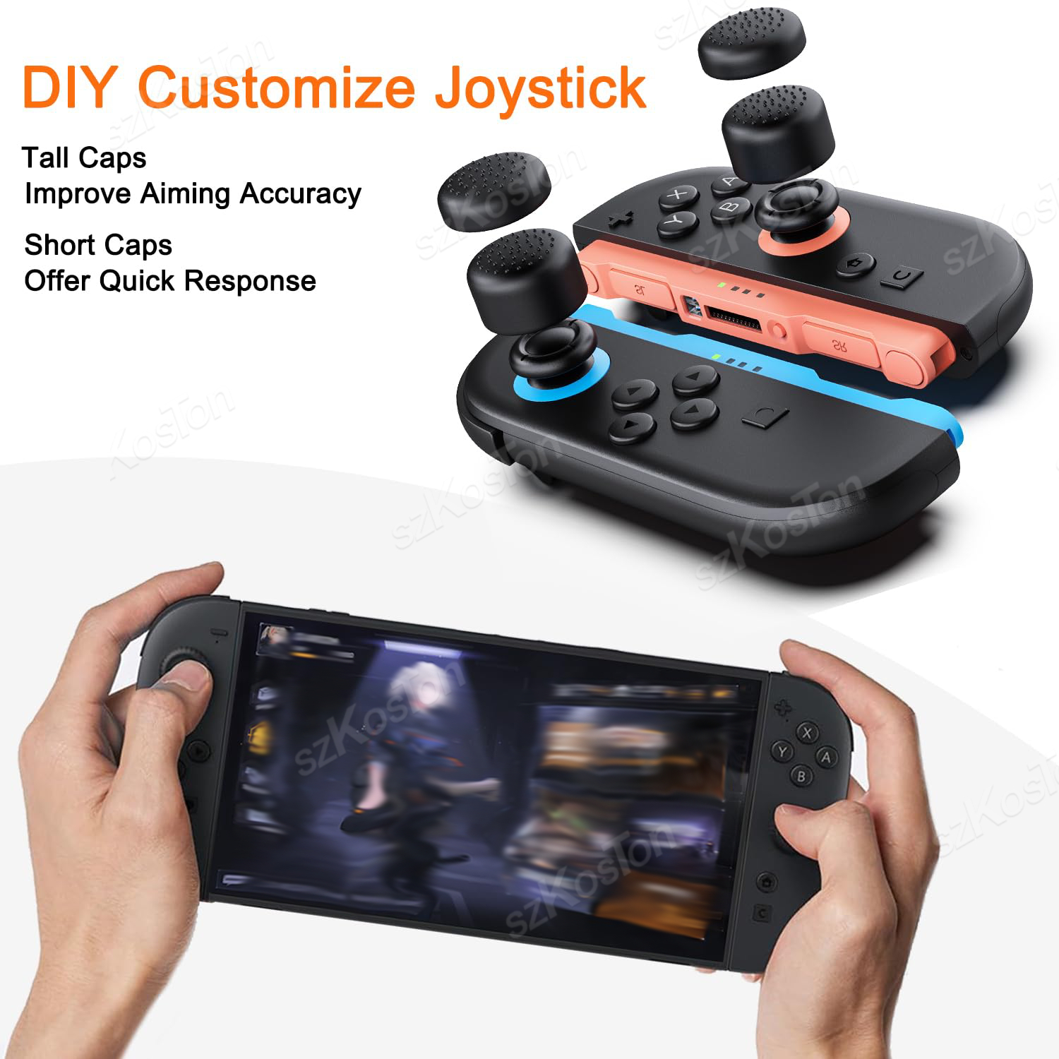 4PCS For Switch 2 No-Slip Sili - Gaming Accessories Nintendo Switch ulasan dan harga