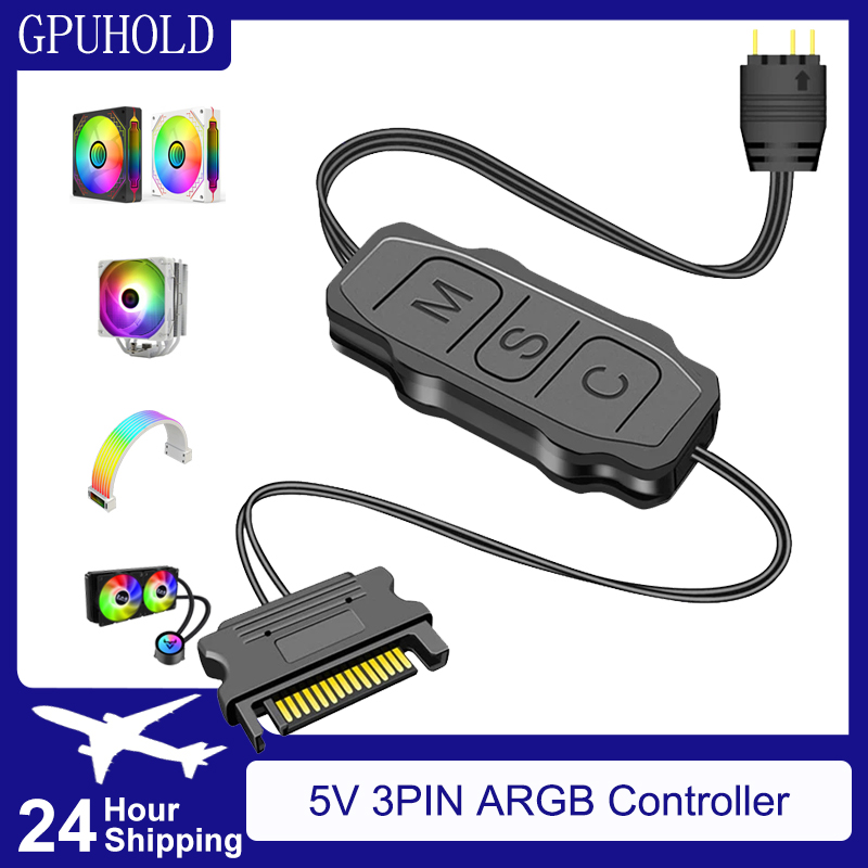 GPUHOLD SATA Interface 5V 3PIN - Fan Hub Rgb Controller ulasan dan harga