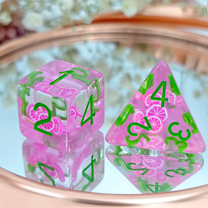 7Pcs/Set Dices Board Games Acc - Gaming Accessories Toys ulasan dan harga
