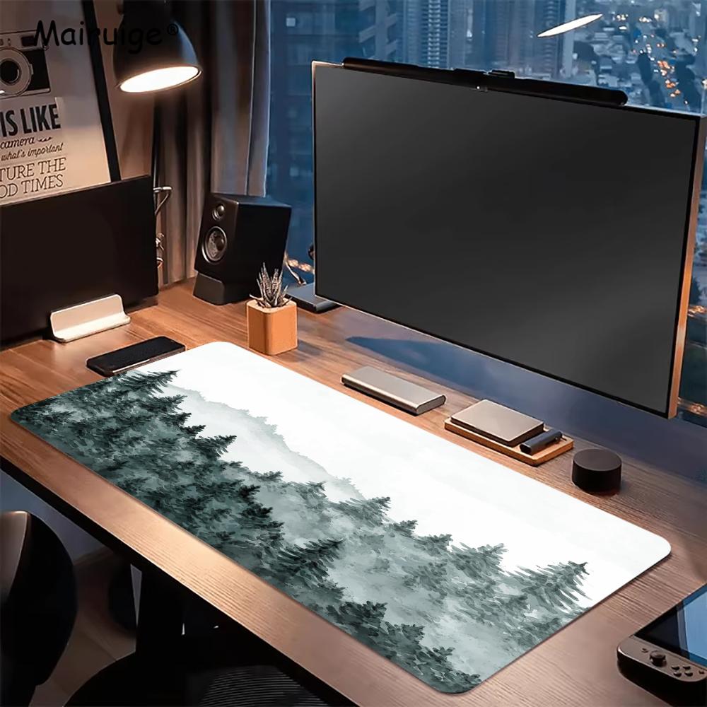 Mouse Pad Playmat Green Forest - Gaming Accessories Organizer ulasan dan harga