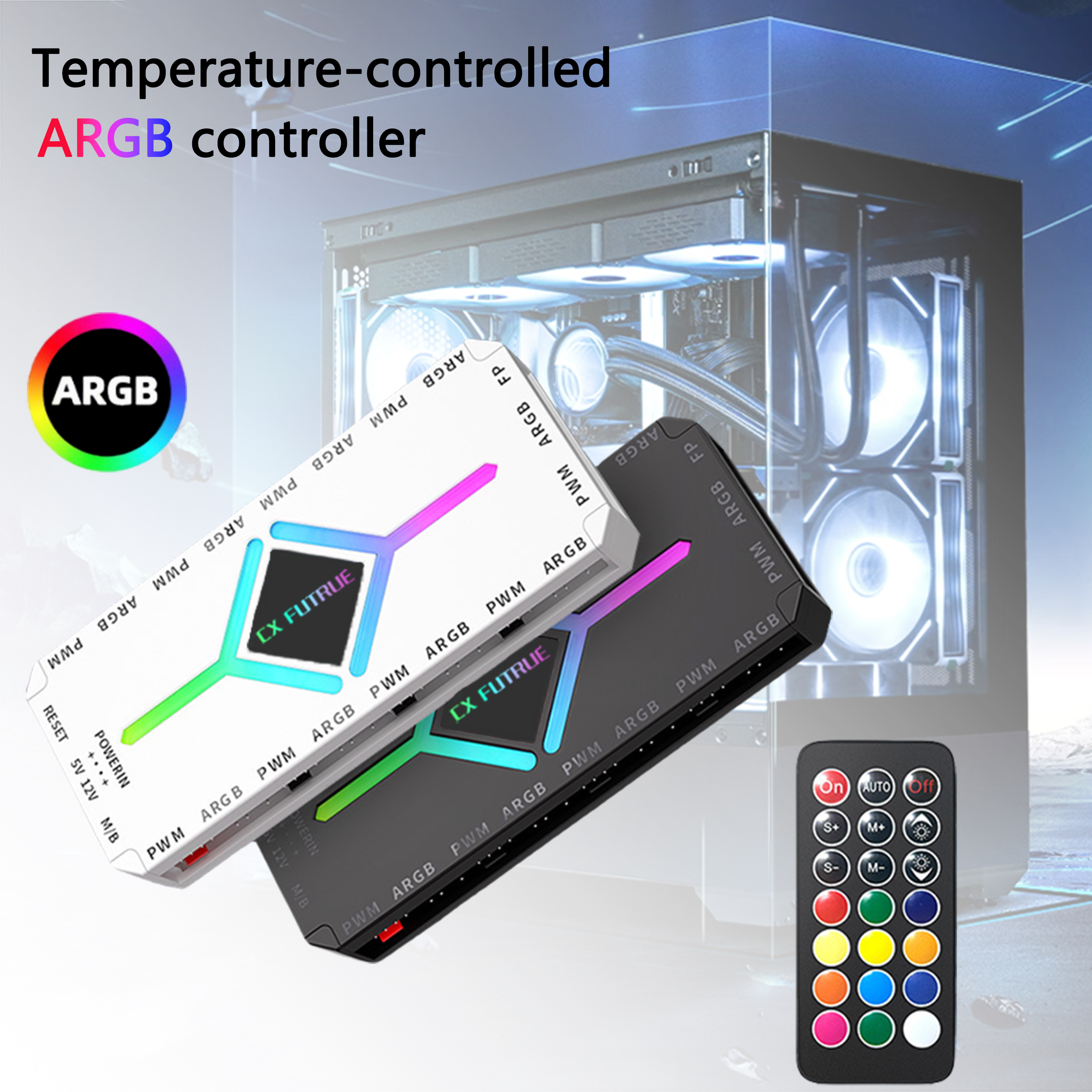PC ARGB case fan controller -  - Fan Hub Rgb Controller ulasan dan harga