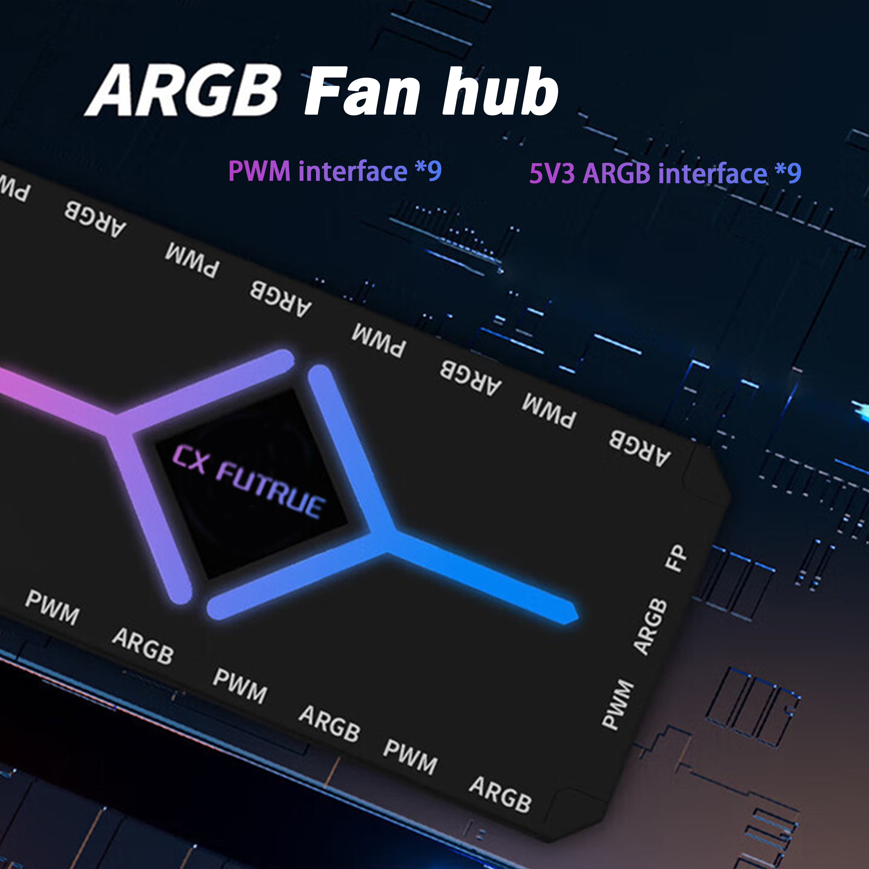 PC ARGB case fan controller -  - Fan Hub Rgb Controller ulasan dan harga